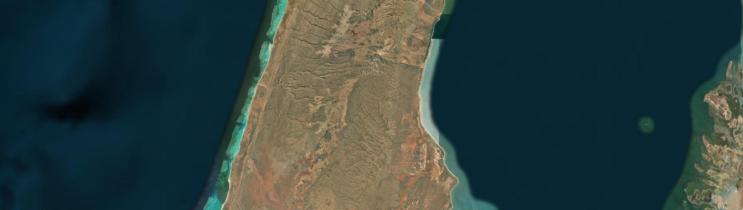 Aerial view of Learmonth (WA), WA
