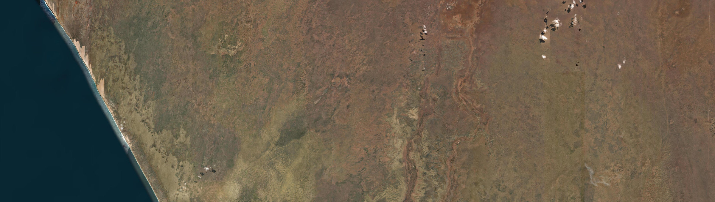 Aerial view of Nerren Nerren, WA