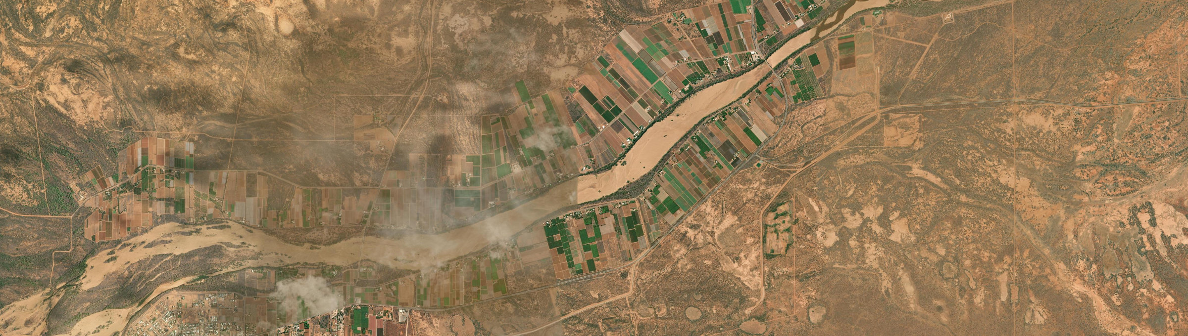 Aerial view of South Plantations, WA