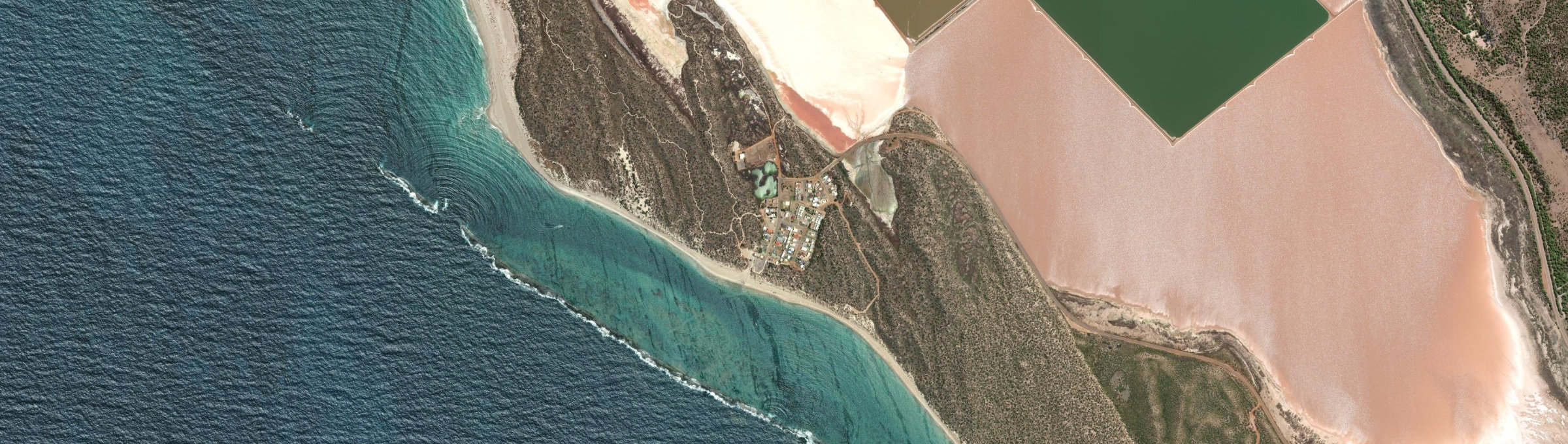 Aerial view of Gregory (WA), WA