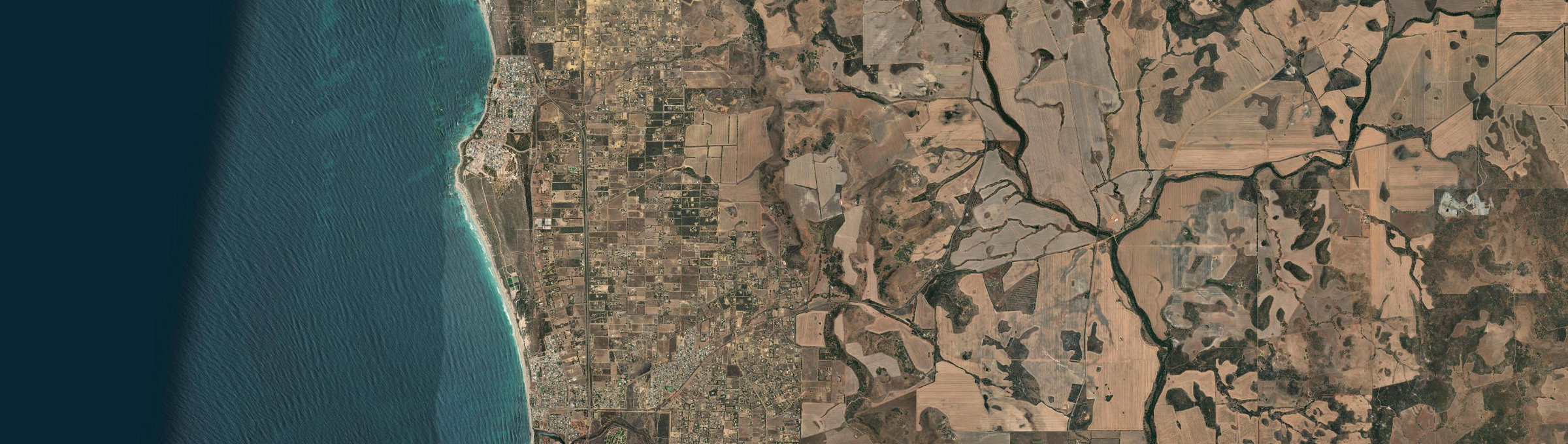 Aerial view of Waggrakine, WA
