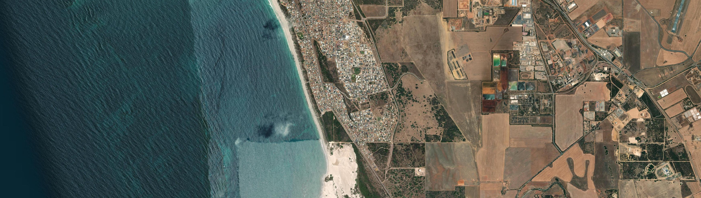 Aerial view of Wandina, WA