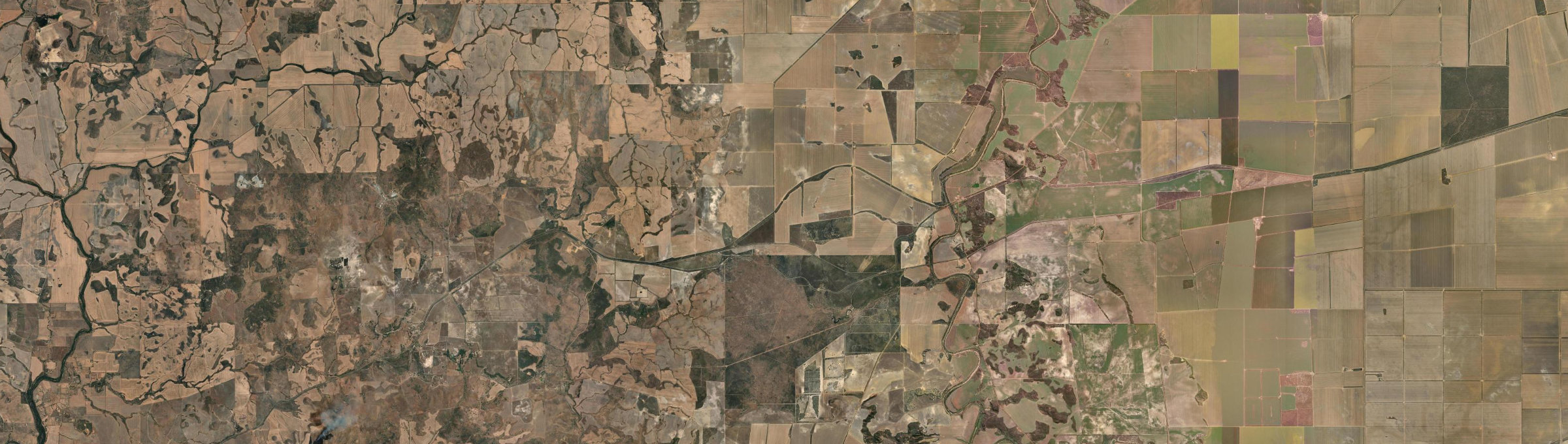 Aerial view of Wicherina, WA
