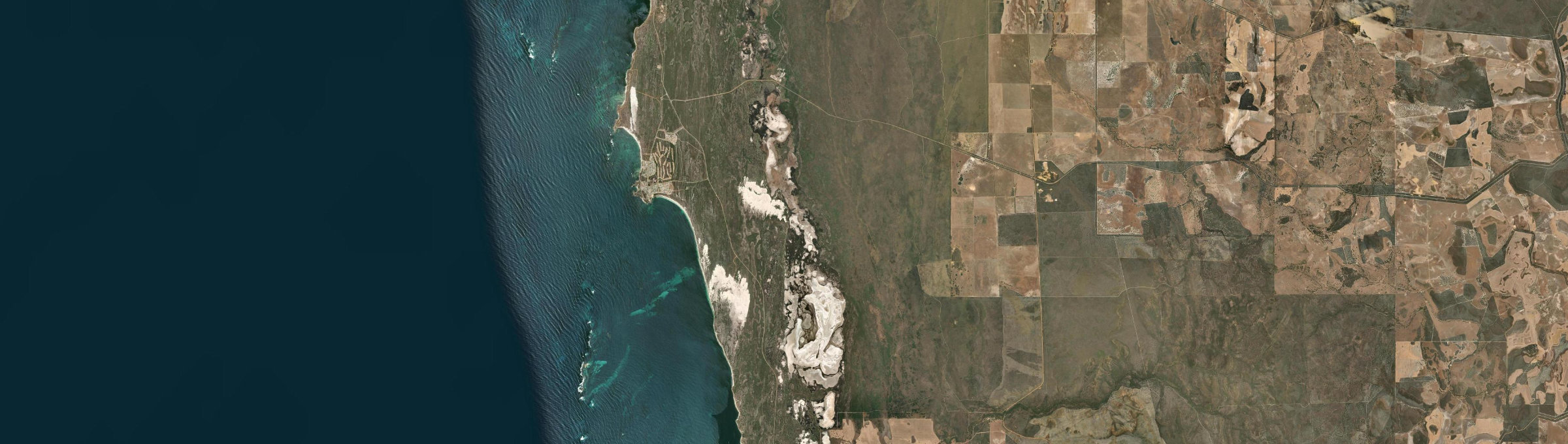 Aerial view of Green Head, WA