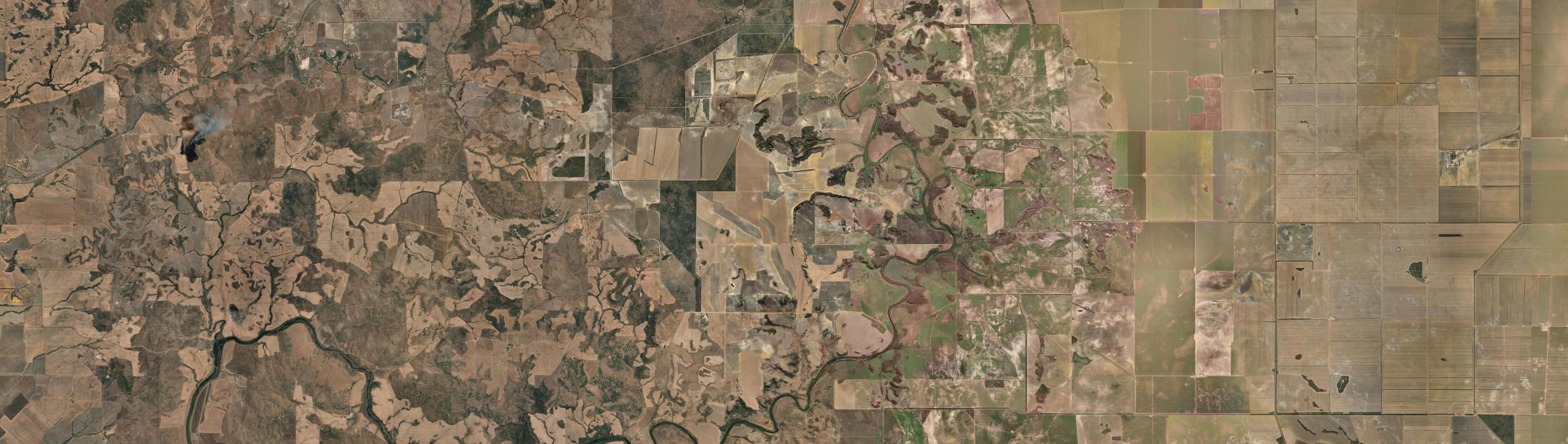 Aerial view of Wicherina South, WA