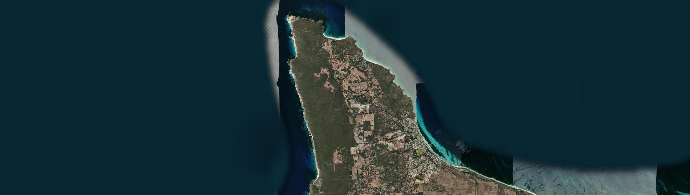 Aerial view of Naturaliste, WA