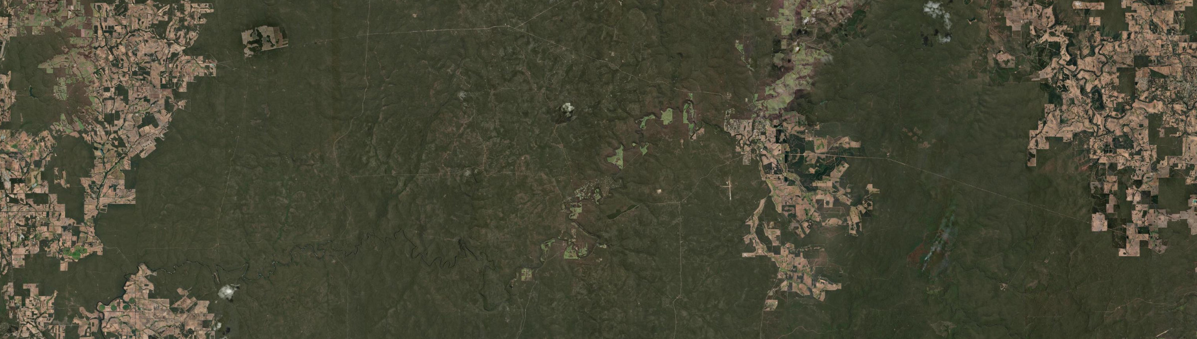 Aerial view of Jalbarragup, WA