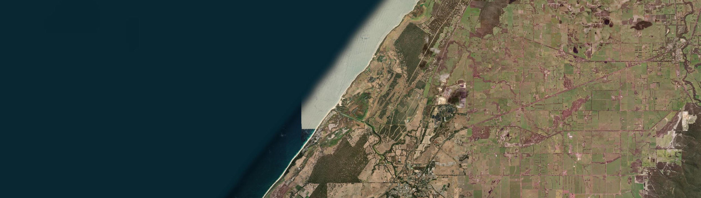 Aerial view of Stirling Estate, WA