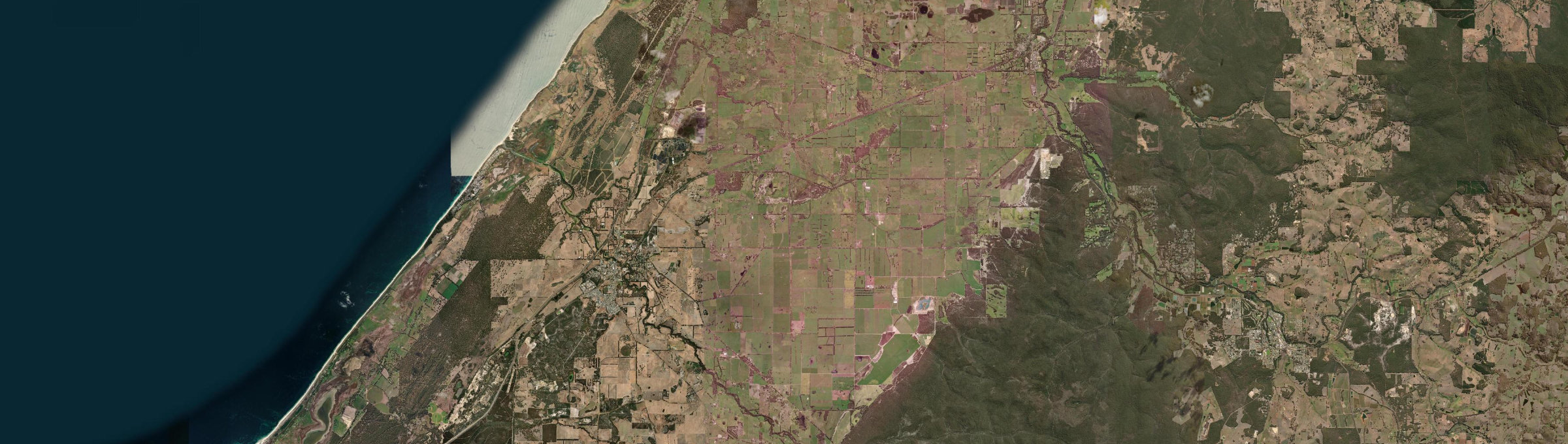 Aerial view of Elgin (WA), WA