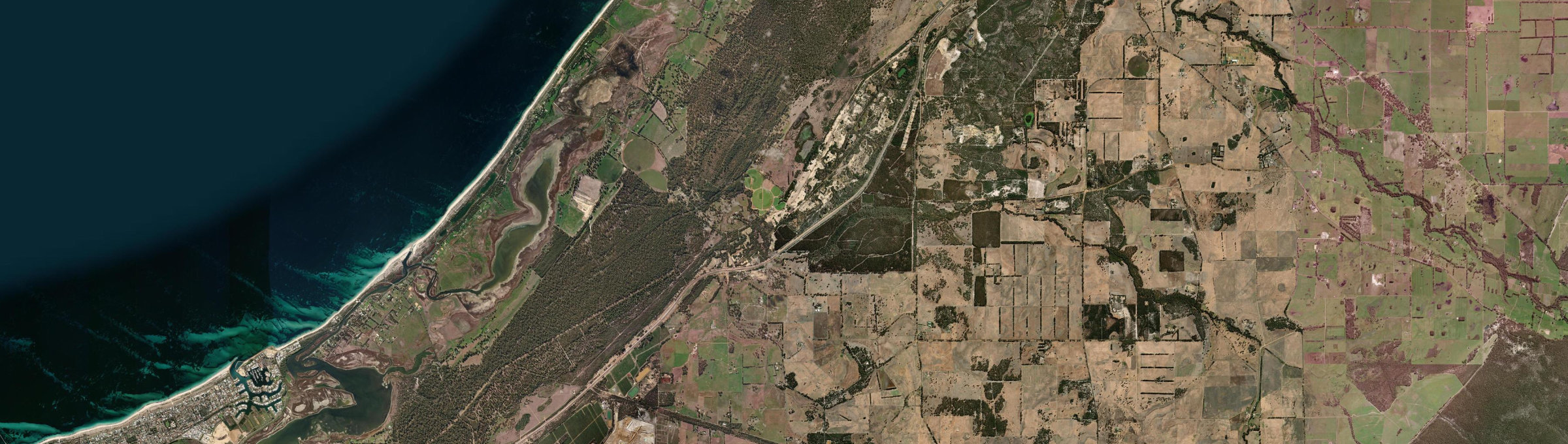 Aerial view of Ludlow, WA