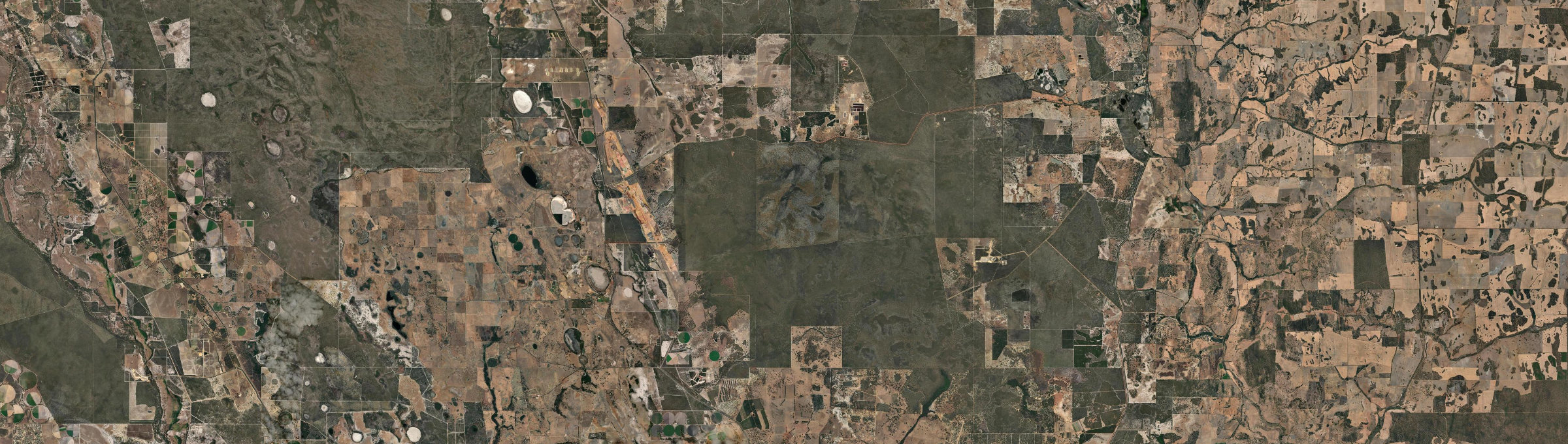 Aerial view of Boonanarring, WA