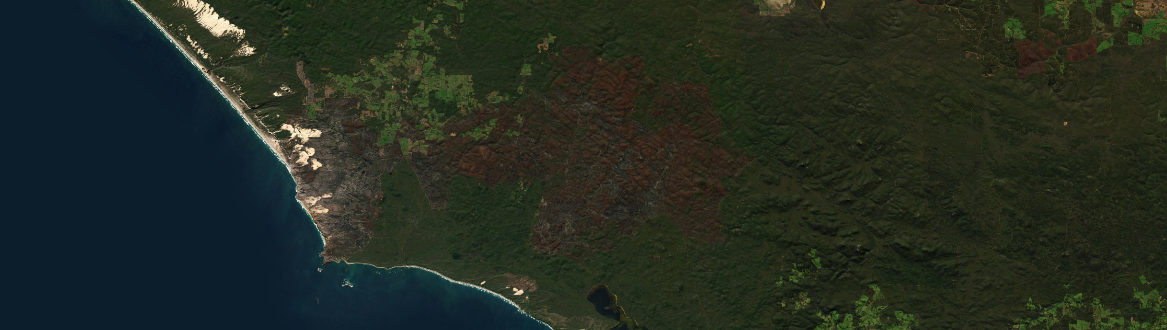 Aerial view of Shannon (WA), WA