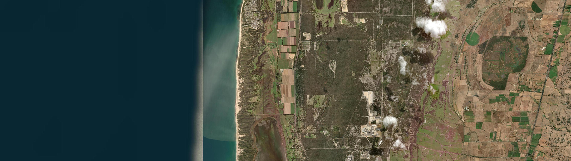 Aerial view of Parkfield, WA