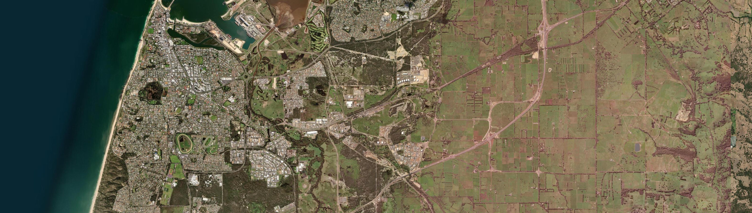 Aerial view of Picton East, WA