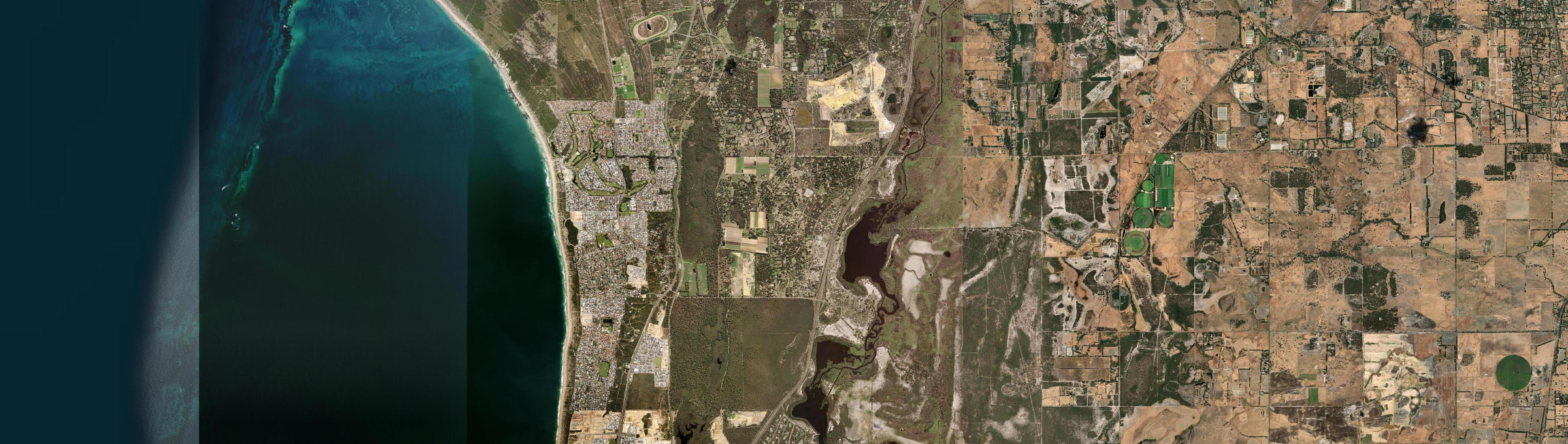 Aerial view of Karnup, WA