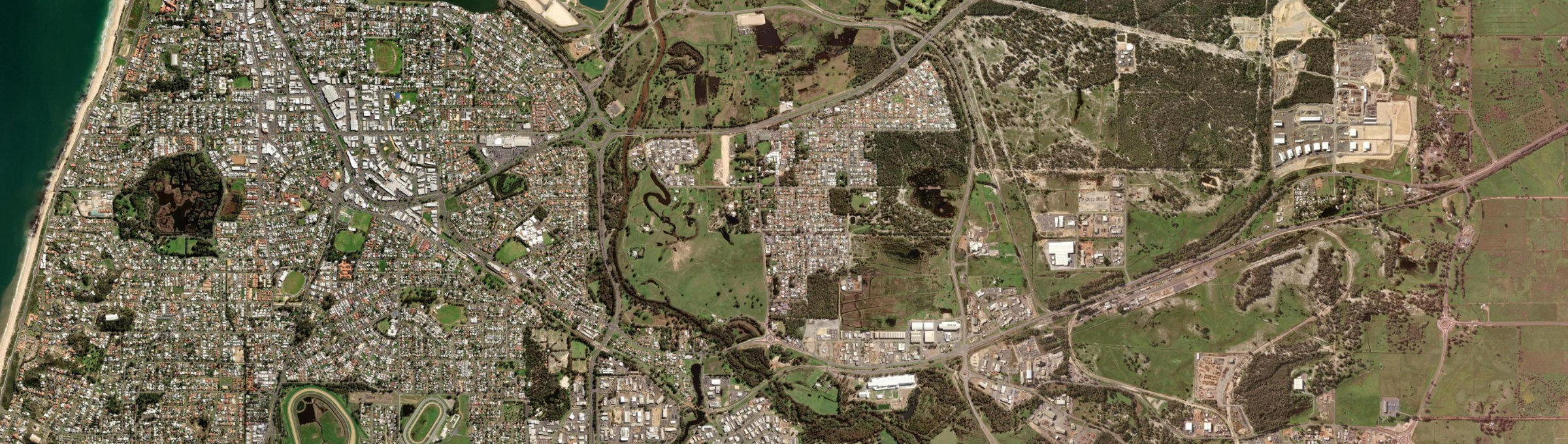 Aerial view of Glen Iris (WA), WA