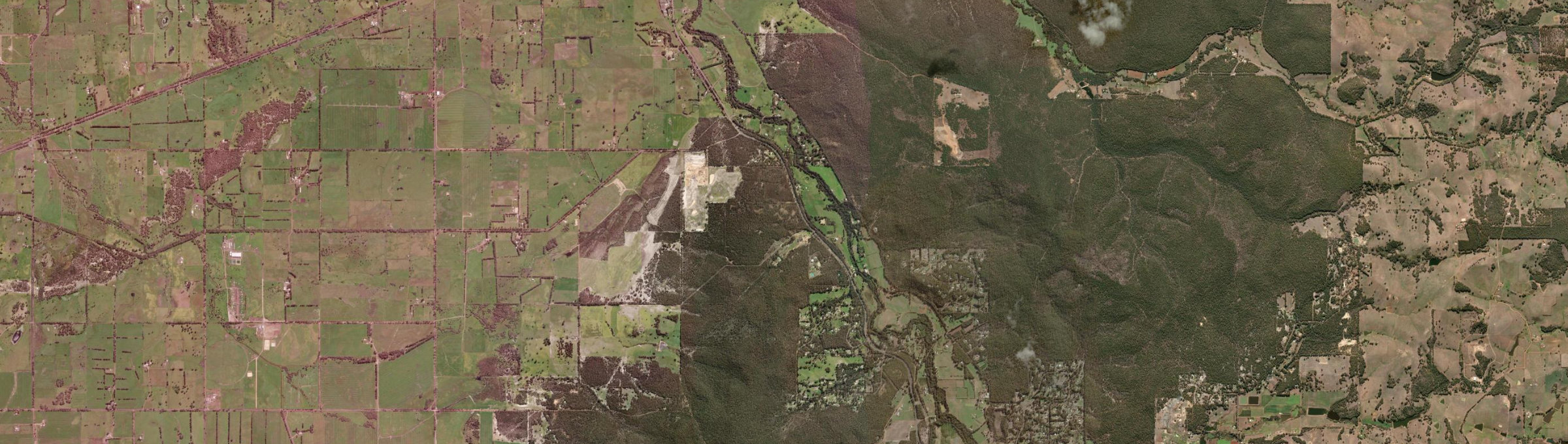 Aerial view of Gwindinup, WA