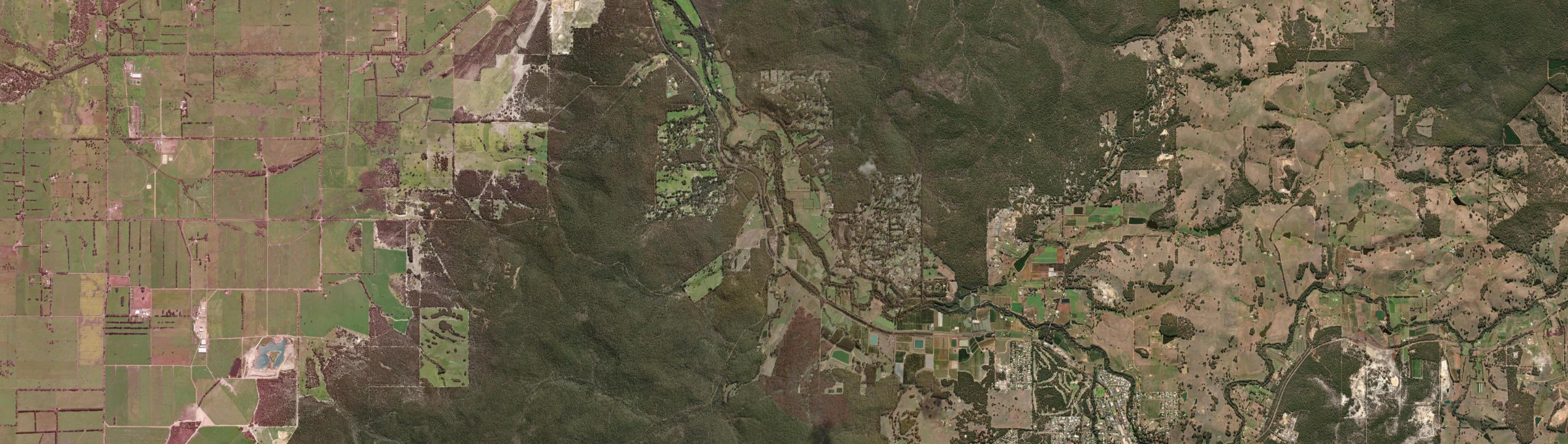 Aerial view of Argyle (WA), WA