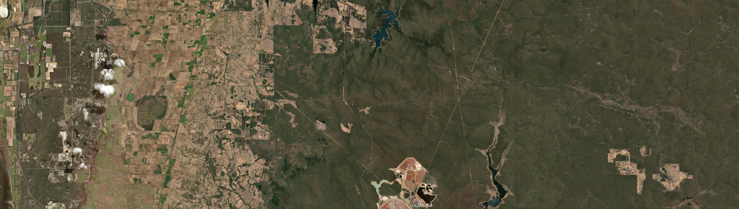 Aerial view of Mornington (WA), WA