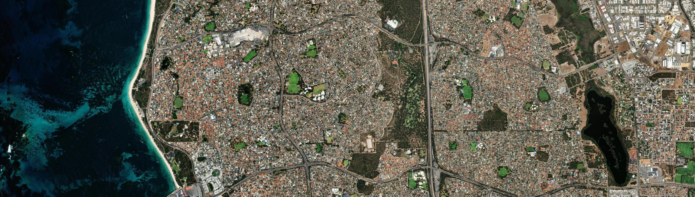 Aerial view of Padbury, WA