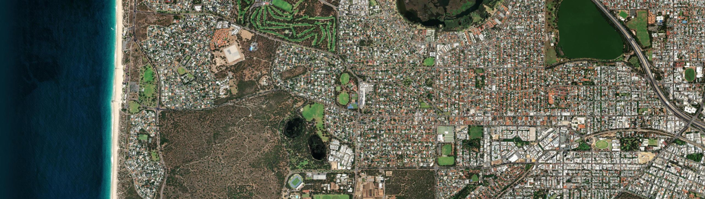 Aerial view of Floreat, WA