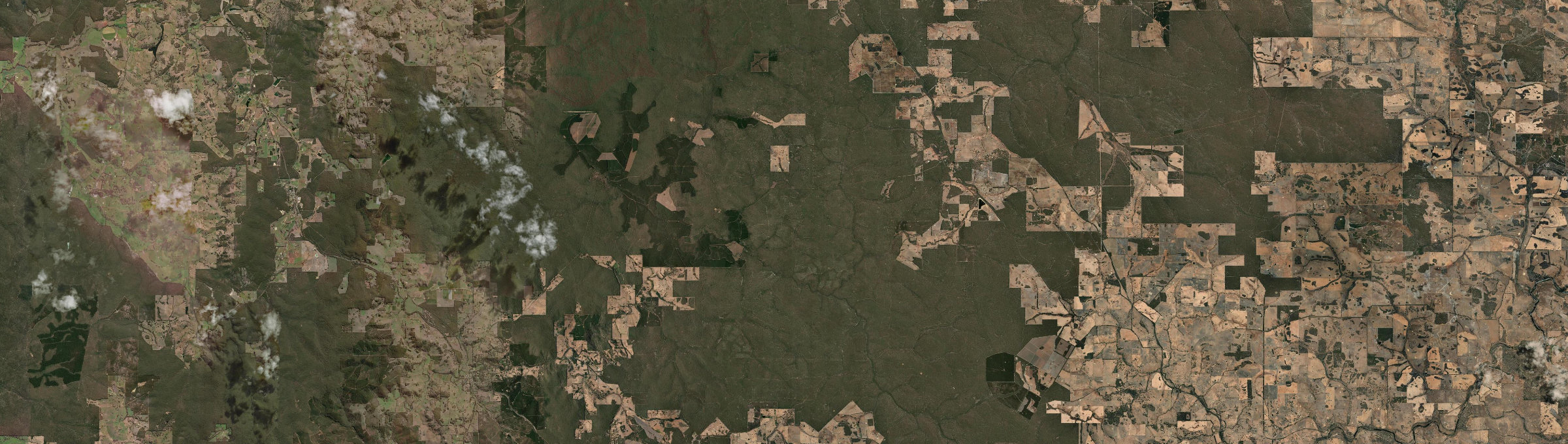 Aerial view of Wilga West, WA