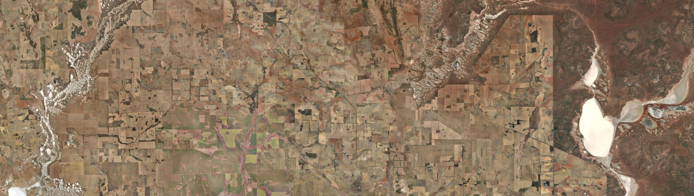 Aerial view of Perenjori, WA