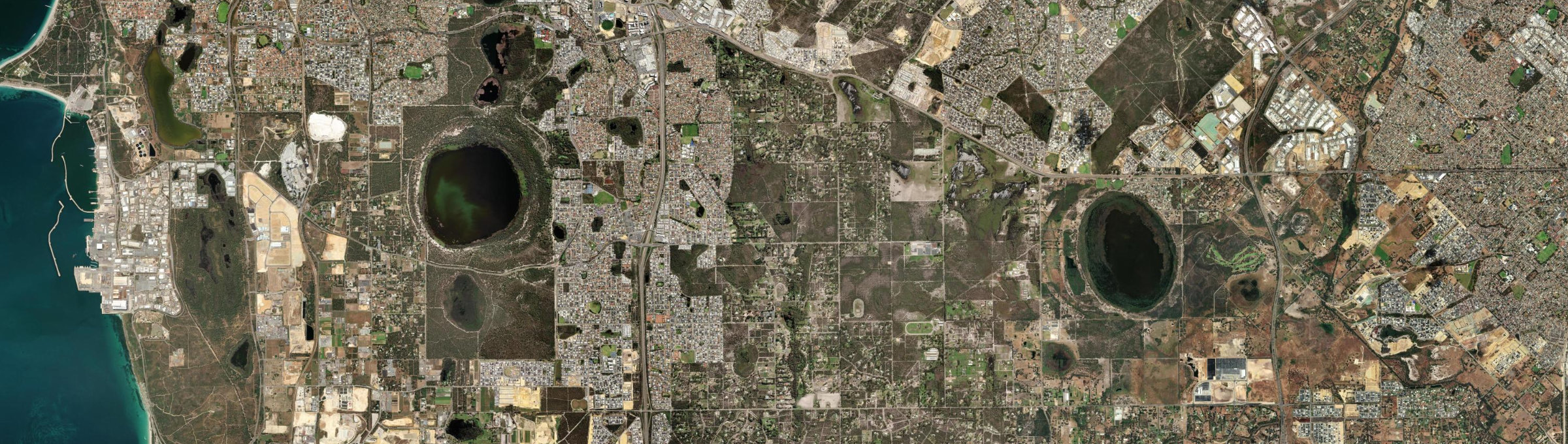 Aerial view of Banjup, WA