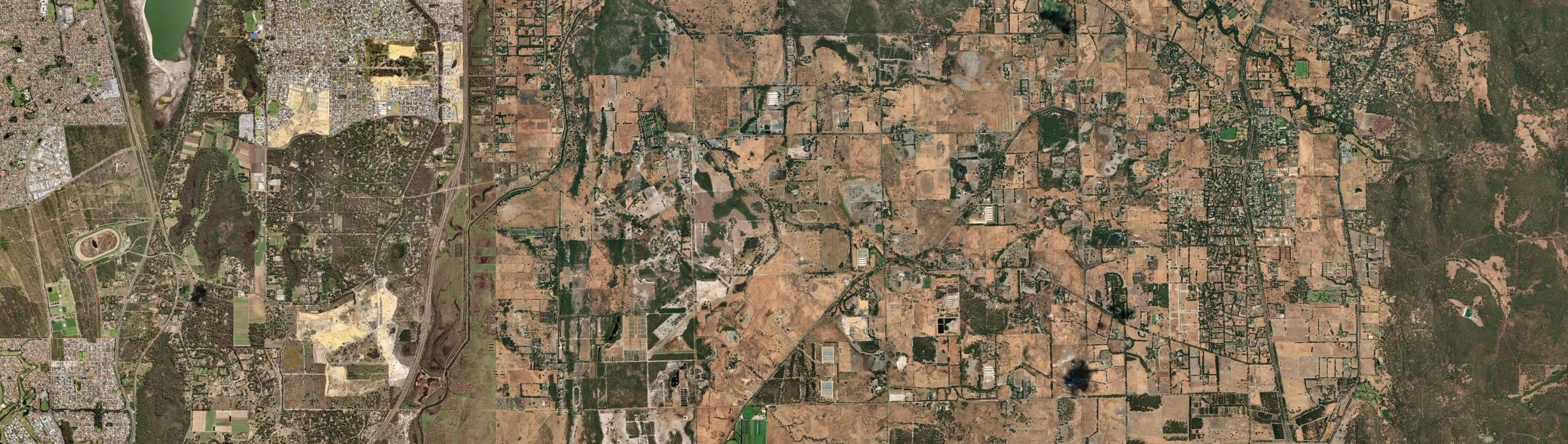 Aerial view of Hopeland (WA), WA