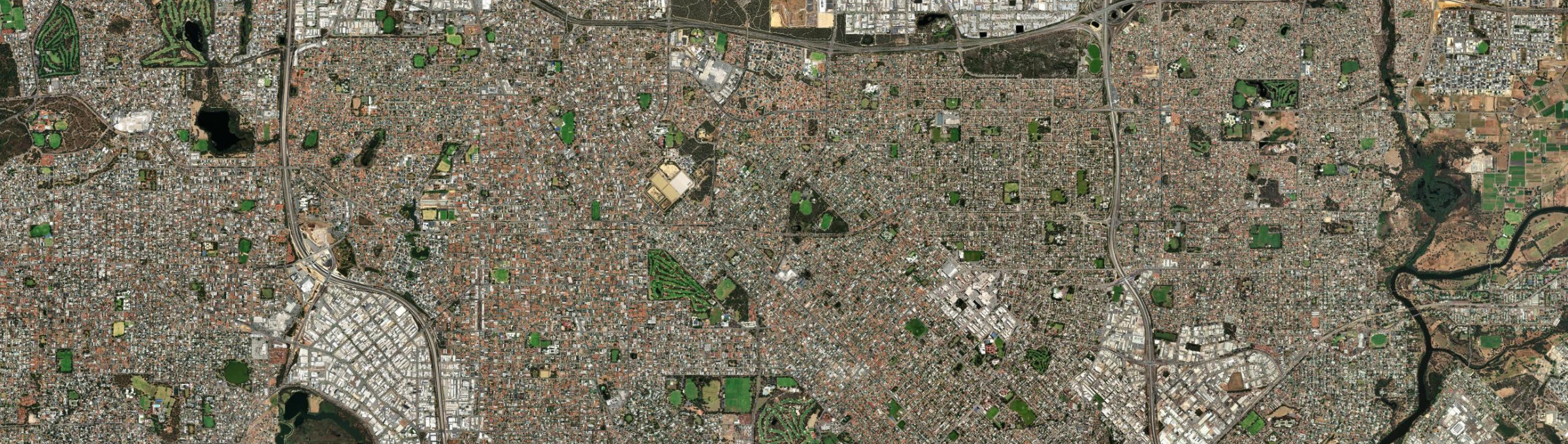 Aerial view of Dianella, WA
