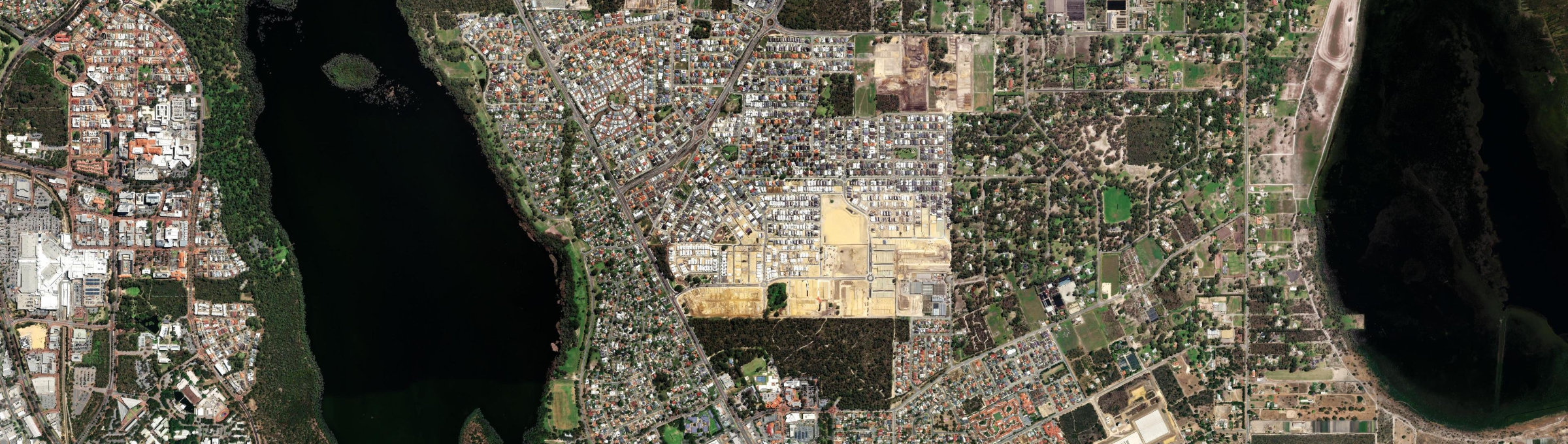 Aerial view of Sinagra, WA