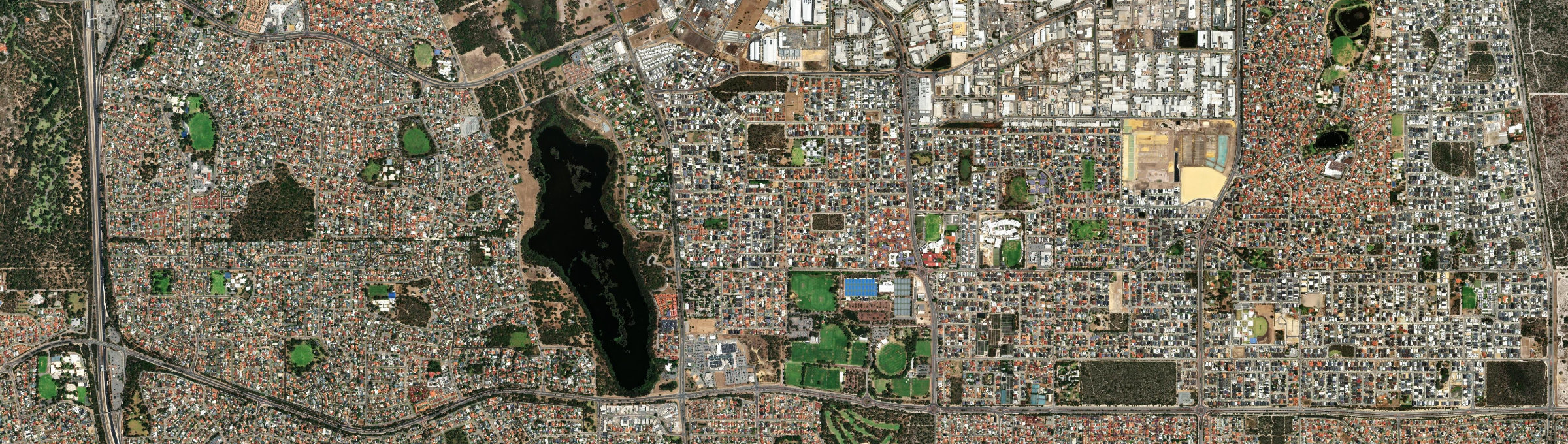 Aerial view of Madeley, WA