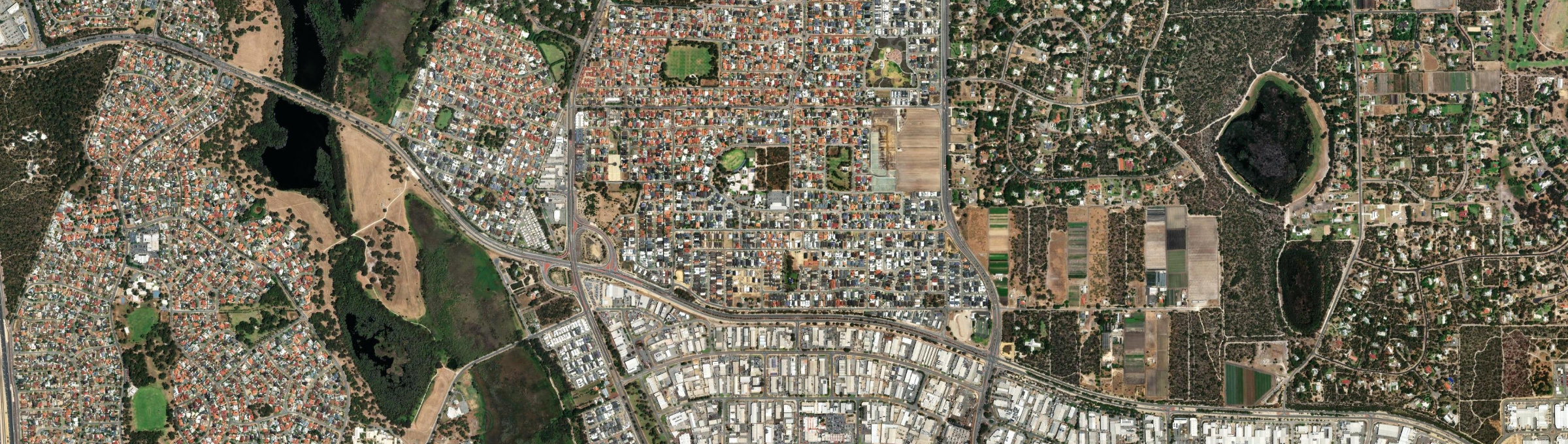 Aerial view of Pearsall, WA