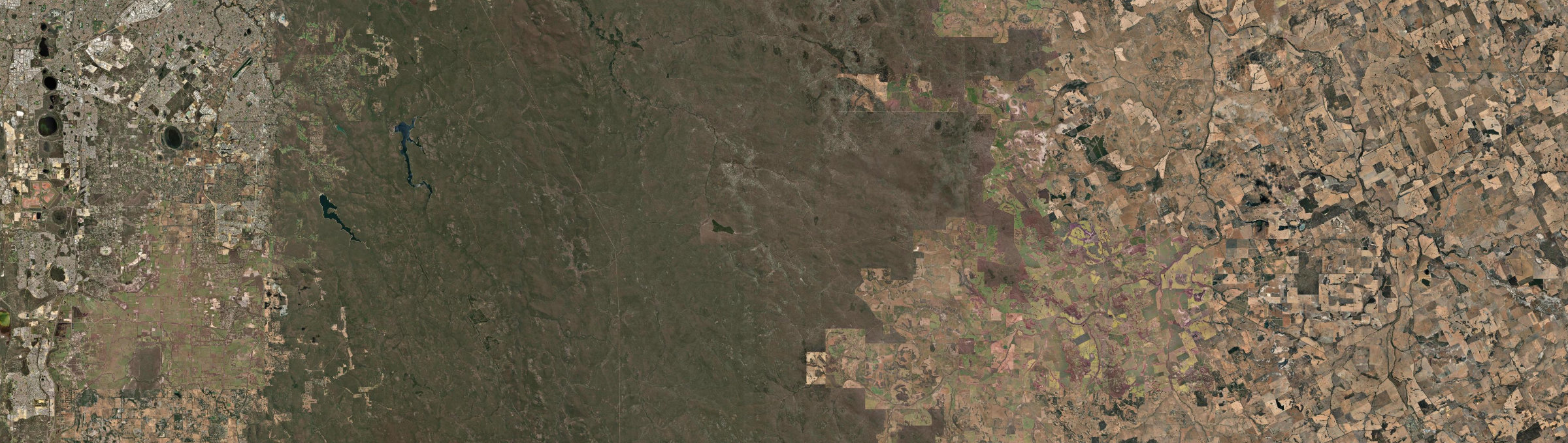 Aerial view of Flint, WA