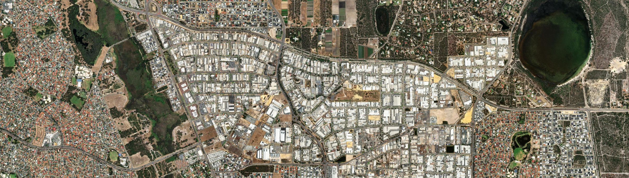 Aerial view of Wangara, WA