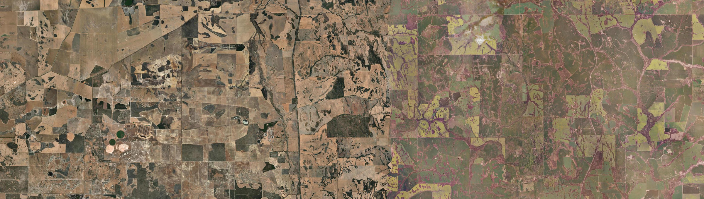Aerial view of Koojan, WA