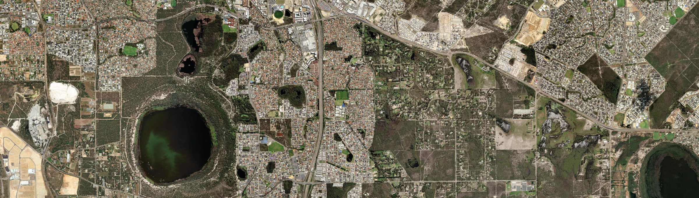 Aerial view of Atwell, WA