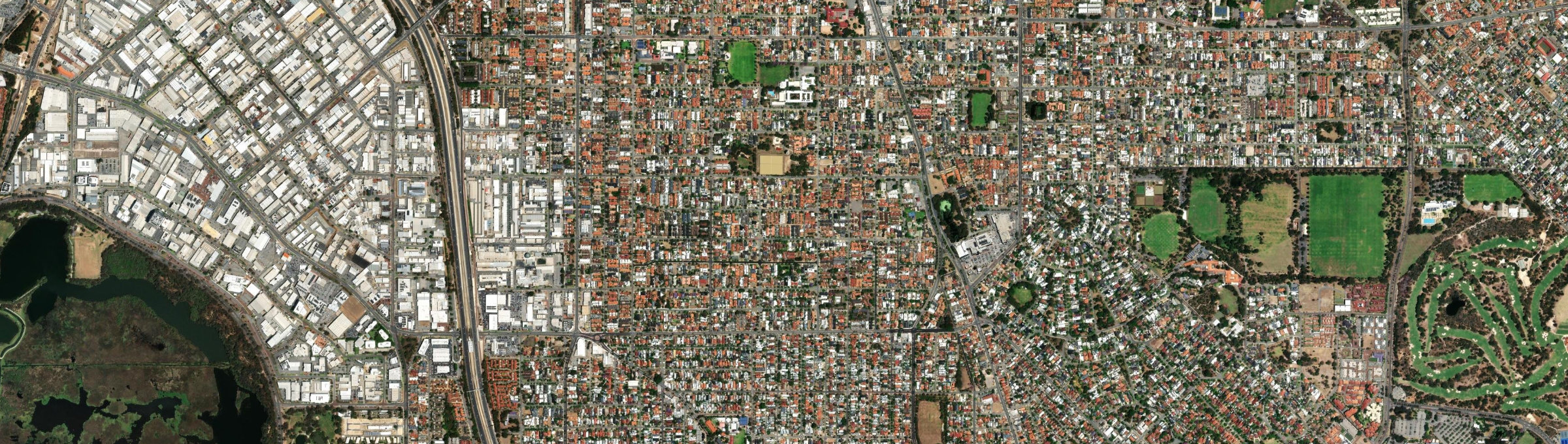 Aerial view of Joondanna, WA