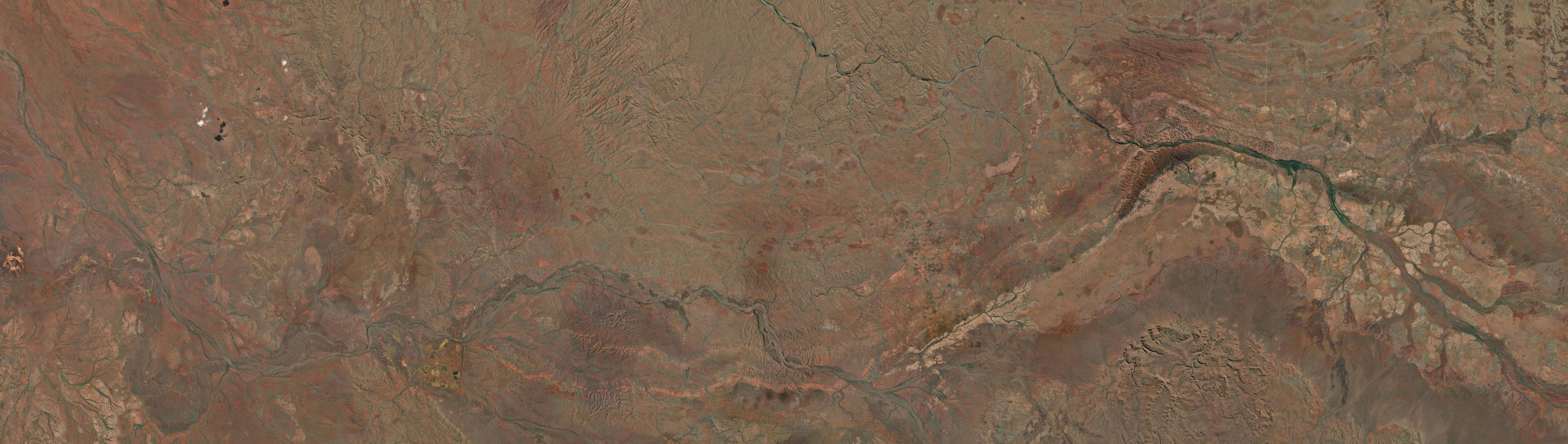 Aerial view of Fortescue (WA), WA