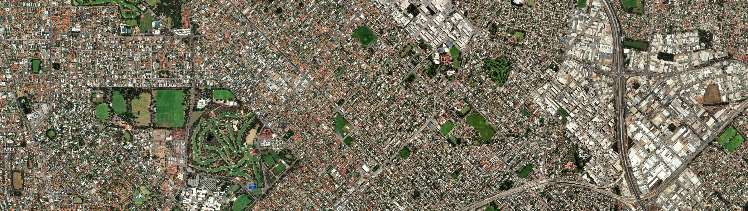 Aerial view of Bedford, WA