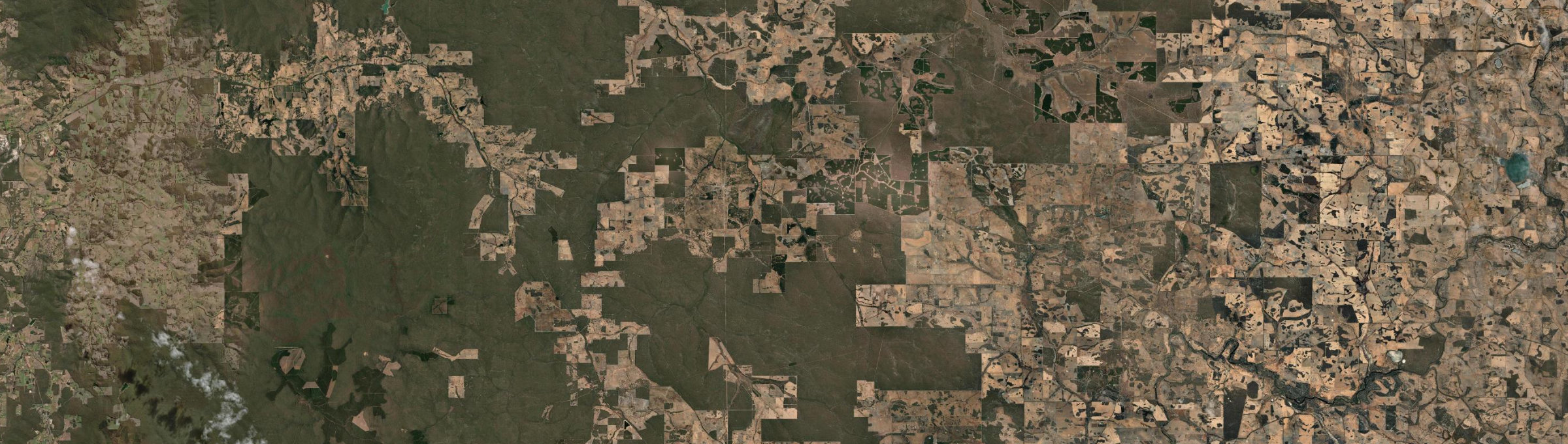 Aerial view of McAlinden, WA