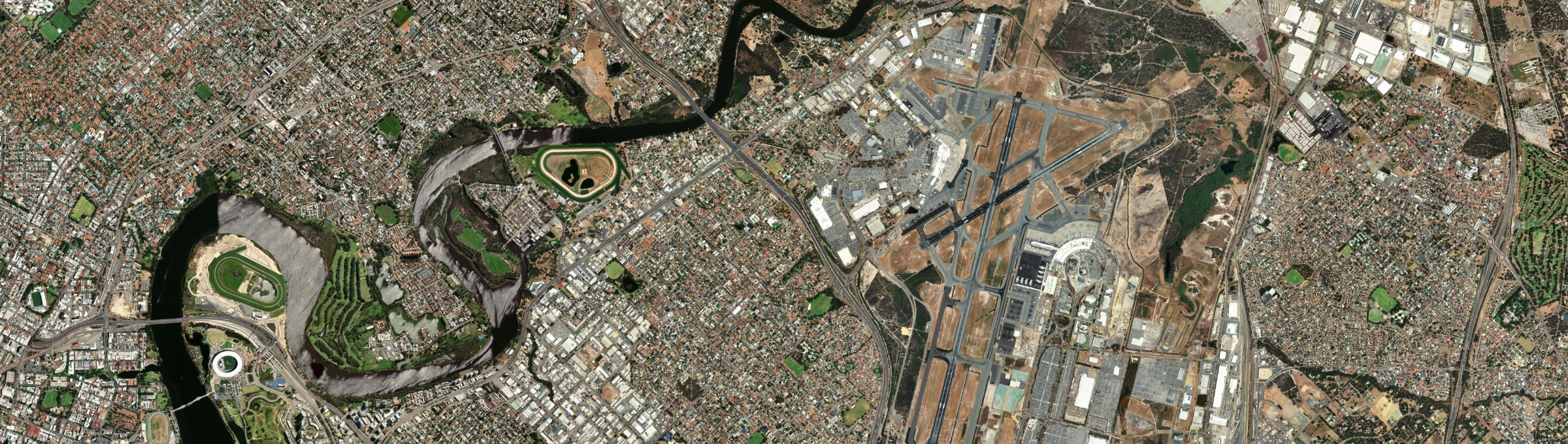 Aerial view of Redcliffe (WA), WA