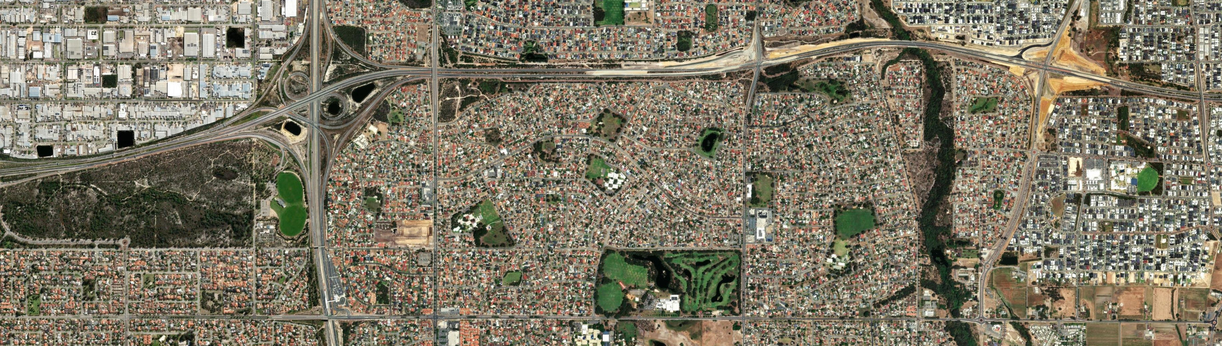 Aerial view of Beechboro, WA