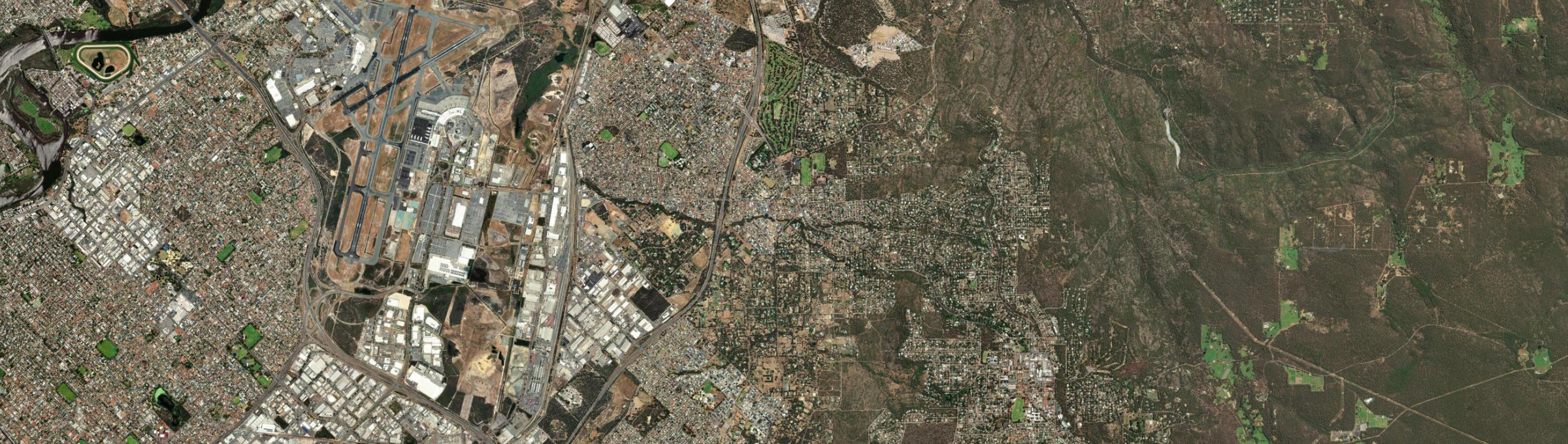 Aerial view of Maida Vale, WA