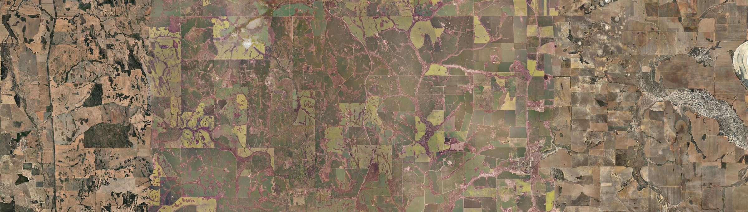 Aerial view of Waddington, WA