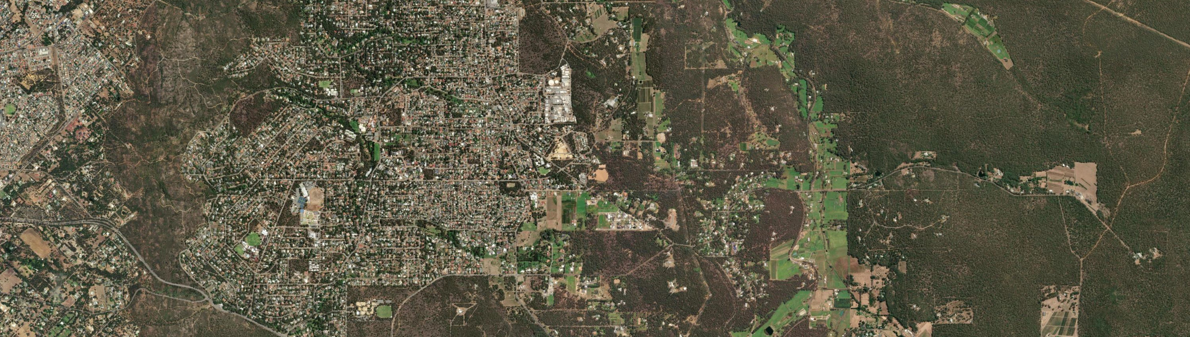 Aerial view of Walliston, WA