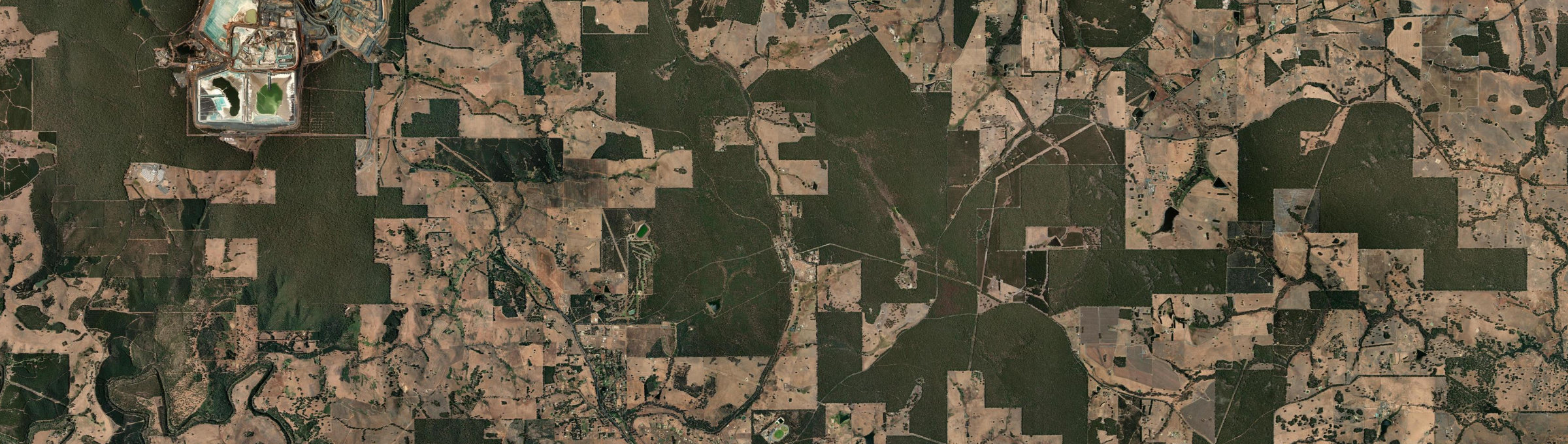 Aerial view of Hester, WA
