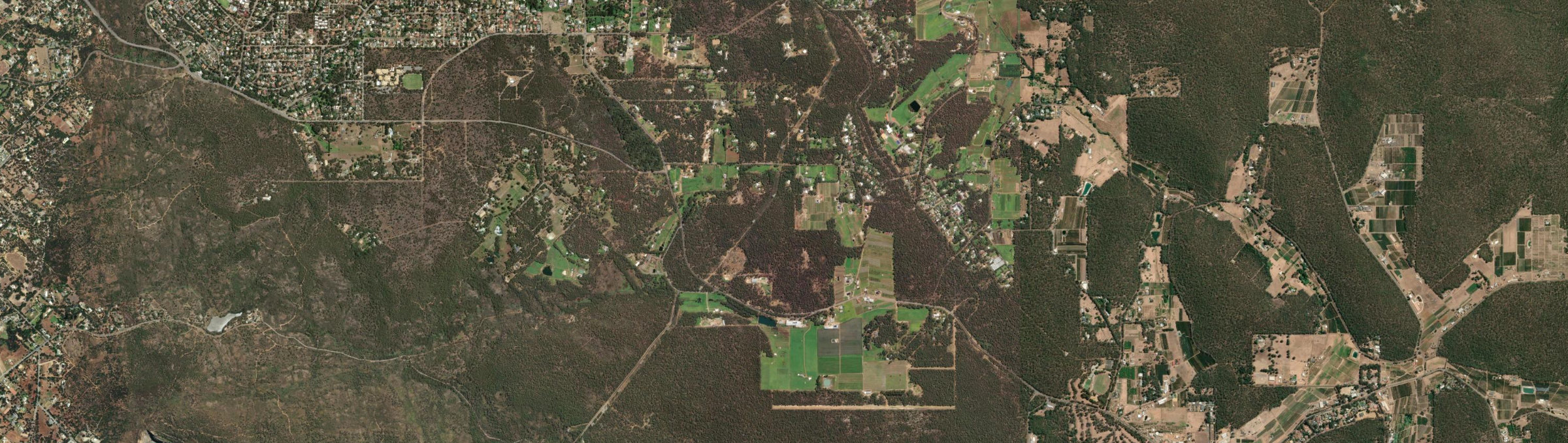 Aerial view of Carmel, WA