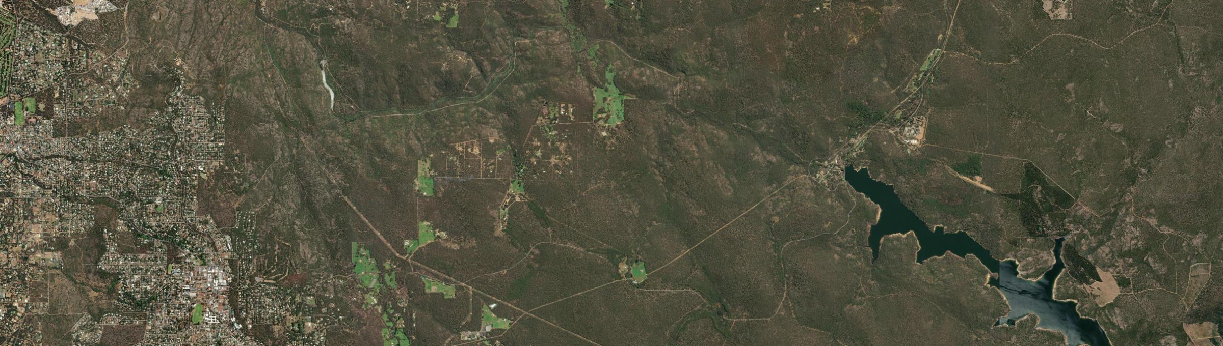 Aerial view of Paulls Valley, WA