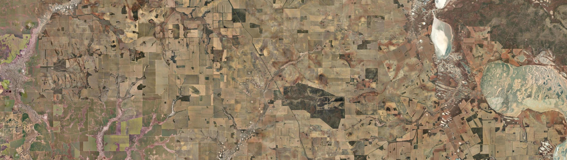 Aerial view of Buntine, WA